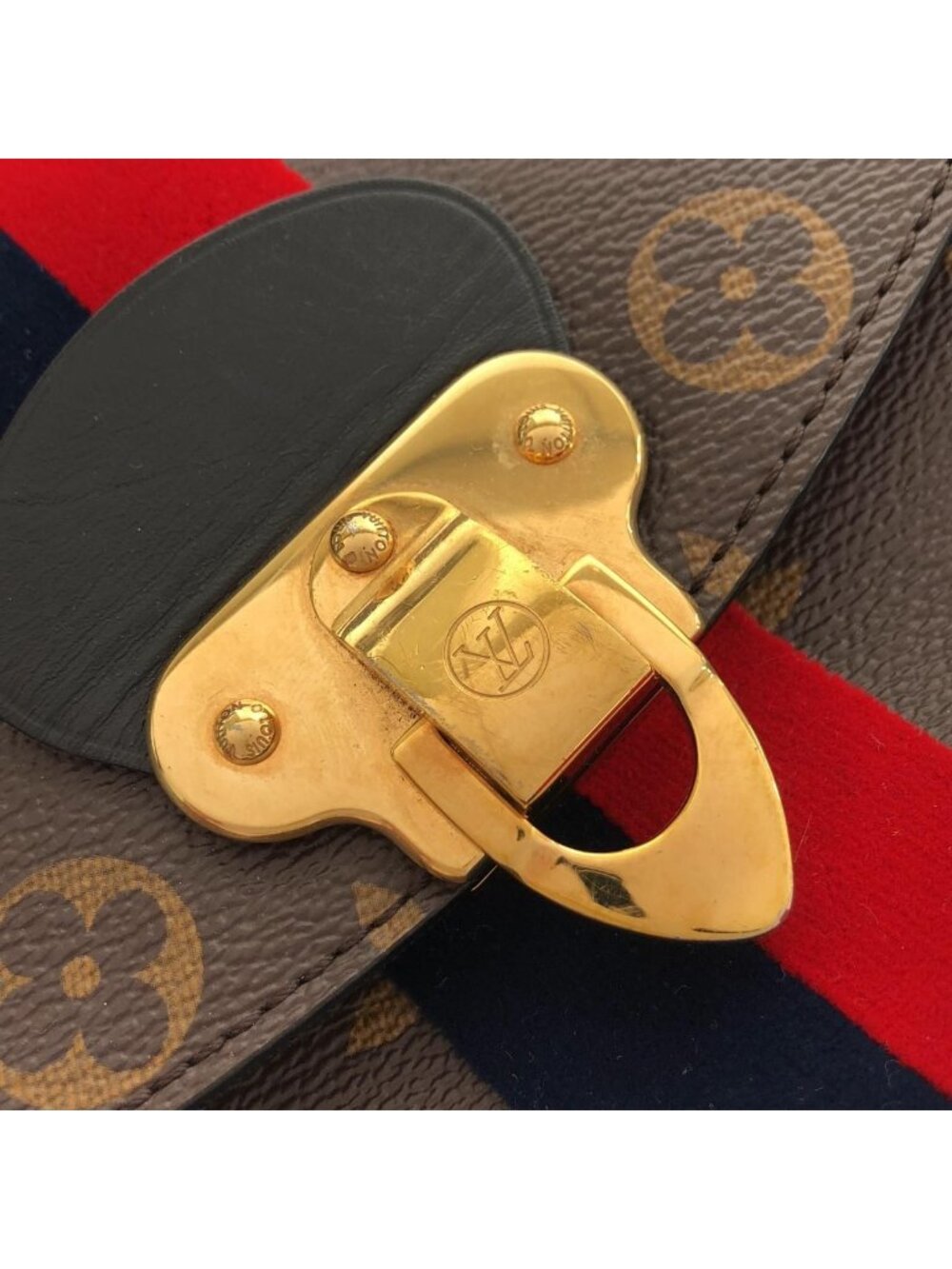 ★SOLD★ Louis Vuitton Monogram Georges MM Bag - Picture 4 of 7